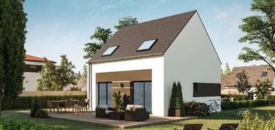 Terrain et maison à Le Folgoët en Finistère (29) de 92 m² à vendre au prix de 276630€ - 2