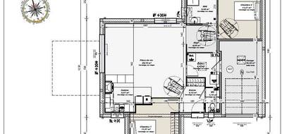 Terrain et maison à Ahuillé en Mayenne (53) de 79 m² à vendre au prix de 223900€ - 4