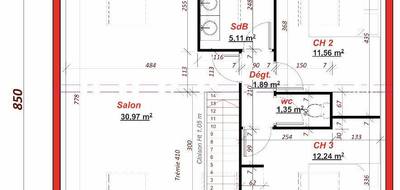 Terrain et maison à Chatou en Yvelines (78) de 130 m² à vendre au prix de 790000€ - 4