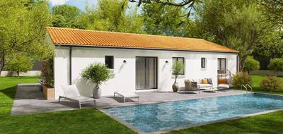 Terrain et maison à Saint-Martin-la-Pallu en Vienne (86) de 89 m² à vendre au prix de 161020€ - 2