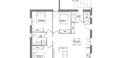 Terrain et maison à Murviel-lès-Béziers en Hérault (34) de 81 m² à vendre au prix de 253000€ - 4
