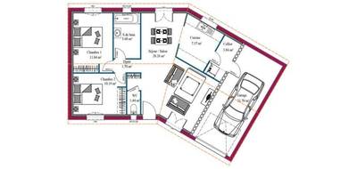 Terrain et maison à La Sauvetat-de-Savères en Lot-et-Garonne (47) de 69 m² à vendre au prix de 206244€ - 4