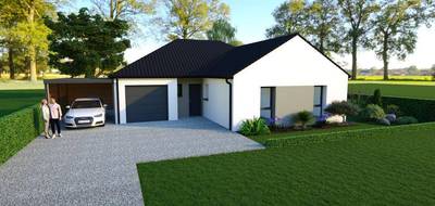Terrain et maison à Oignies en Pas-de-Calais (62) de 90 m² à vendre au prix de 235000€ - 1