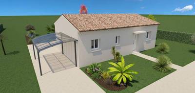 Terrain et maison à Sainte-Anastasie-sur-Issole en Var (83) de 68 m² à vendre au prix de 312000€ - 2