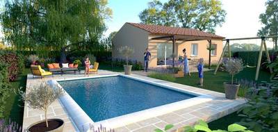 Terrain et maison à Saint-Martin-de-la-Brasque en Vaucluse (84) de 73 m² à vendre au prix de 265700€ - 1