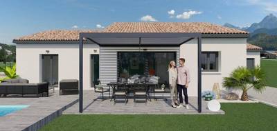 Terrain et maison à Chamaret en Drôme (26) de 109 m² à vendre au prix de 301000€ - 2