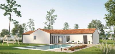 Terrain et maison à La Châtaigneraie en Vendée (85) de 115 m² à vendre au prix de 206819€ - 1
