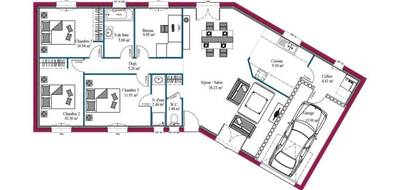 Terrain et maison à Andilly en Charente-Maritime (17) de 107 m² à vendre au prix de 355700€ - 4