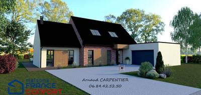 Terrain et maison à Vermelles en Pas-de-Calais (62) de 140 m² à vendre au prix de 357595€ - 1