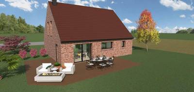 Terrain et maison à Flines-lez-Raches en Nord (59) de 100 m² à vendre au prix de 329800€ - 3