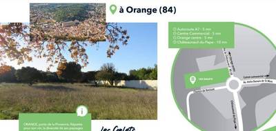 Terrain à Orange en Vaucluse (84) de 648 m² à vendre au prix de 139900€ - 4