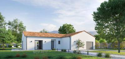 Terrain et maison à Saint-Saulge en Nièvre (58) de 105 m² à vendre au prix de 212150€ - 1