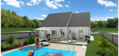Terrain et maison à Manthelan en Indre-et-Loire (37) de 83 m² à vendre au prix de 181900€ - 1