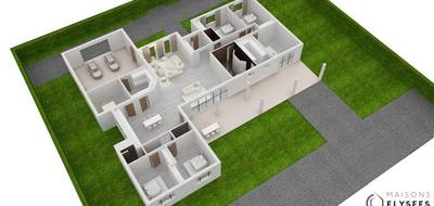 Terrain et maison à La Jarrie en Charente-Maritime (17) de 123 m² à vendre au prix de 302544€ - 4