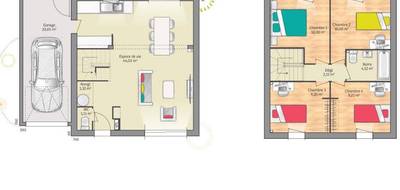 Terrain et maison à La Chapelle-Saint-Aubin en Sarthe (72) de 91 m² à vendre au prix de 289000€ - 3