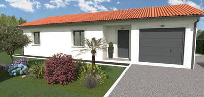 Terrain et maison à Foissiat en Ain (01) de 98 m² à vendre au prix de 228800€ - 2