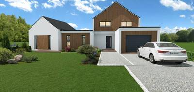 Terrain et maison à Mondevert en Ille-et-Vilaine (35) de 163 m² à vendre au prix de 439800€ - 1