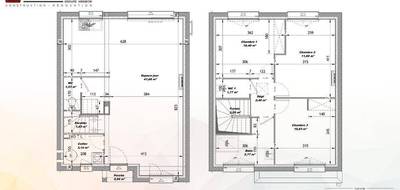 Terrain et maison à Orgerus en Yvelines (78) de 88 m² à vendre au prix de 302900€ - 4
