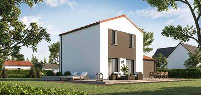 Terrain et maison à Montbert en Loire-Atlantique (44) de 89 m² à vendre au prix de 277100€ - 2