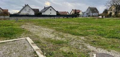 Terrain à Balgau en Haut-Rhin (68) de 573 m² à vendre au prix de 105202€ - 1