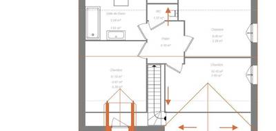 Terrain et maison à Ardentes en Indre (36) de 110 m² à vendre au prix de 279500€ - 4