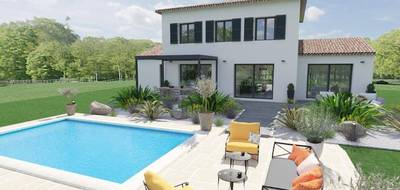 Terrain et maison à Berrias-et-Casteljau en Ardèche (07) de 95 m² à vendre au prix de 326500€ - 1