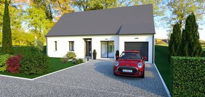 Terrain et maison à Saint-Laurent-en-Gâtines en Indre-et-Loire (37) de 90 m² à vendre au prix de 241700€ - 1