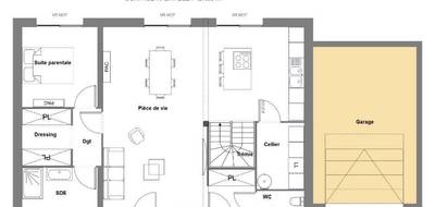 Terrain et maison à Chinon en Indre-et-Loire (37) de 127 m² à vendre au prix de 242000€ - 4