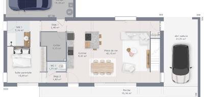 Terrain et maison à Le Plessis-Trévise en Val-de-Marne (94) de 160 m² à vendre au prix de 849000€ - 4