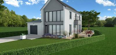Terrain et maison à Pleugueneuc en Ille-et-Vilaine (35) de 135 m² à vendre au prix de 384500€ - 2
