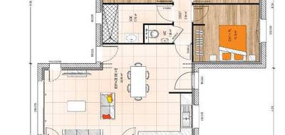 Terrain et maison à Cholet en Maine-et-Loire (49) de 80 m² à vendre au prix de 252300€ - 4
