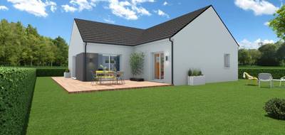 Terrain et maison à Saint-Martin-de-Fontenay en Calvados (14) de 93 m² à vendre au prix de 240000€ - 2