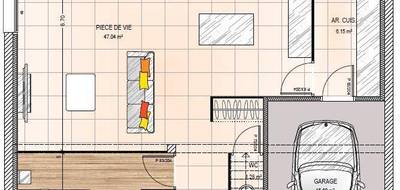 Terrain et maison à Bellevigne-les-Châteaux en Maine-et-Loire (49) de 112 m² à vendre au prix de 265400€ - 4