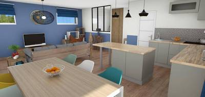 Terrain et maison à Saint-Martin-de-Fontenay en Calvados (14) de 93 m² à vendre au prix de 240000€ - 3