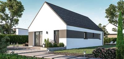 Terrain et maison à Saint-Ségal en Finistère (29) de 80 m² à vendre au prix de 224000€ - 2