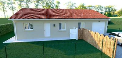 Terrain et maison à Attignat en Ain (01) de 90 m² à vendre au prix de 238000€ - 3