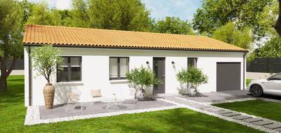 Terrain et maison à Saint-Martin-la-Pallu en Vienne (86) de 89 m² à vendre au prix de 161020€ - 1