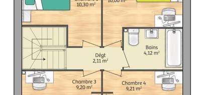 Terrain et maison à Savigny-sur-Orge en Essonne (91) de 91 m² à vendre au prix de 349000€ - 4