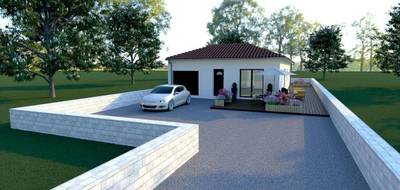 Terrain et maison à Saint-Savin en Isère (38) de 83 m² à vendre au prix de 280000€ - 1
