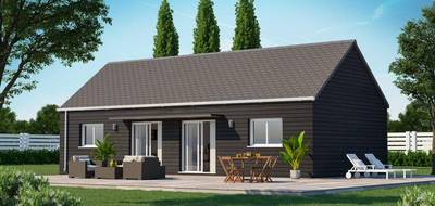 Terrain et maison à Kervignac en Morbihan (56) de 69 m² à vendre au prix de 253600€ - 1