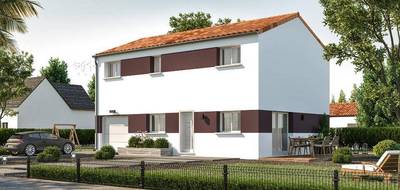 Terrain et maison à Montbert en Loire-Atlantique (44) de 117 m² à vendre au prix de 333700€ - 1