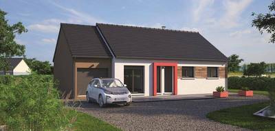 Terrain et maison à Saint-Martin-de-Fontenay en Calvados (14) de 80 m² à vendre au prix de 223000€ - 1