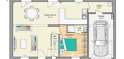 Terrain et maison à Savigny-sur-Orge en Essonne (91) de 90 m² à vendre au prix de 392000€ - 3