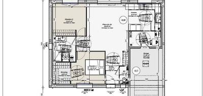 Terrain et maison à Villaines-la-Juhel en Mayenne (53) de 75 m² à vendre au prix de 186300€ - 4