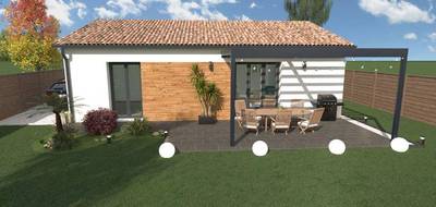 Terrain et maison à Roaillan en Gironde (33) de 69 m² à vendre au prix de 195600€ - 1