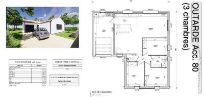 Terrain et maison à Saint-Benoist-sur-Mer en Vendée (85) de 85 m² à vendre au prix de 208900€ - 4