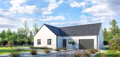 Terrain et maison à Chemillé-sur-Dême en Indre-et-Loire (37) de 89 m² à vendre au prix de 200637€ - 1