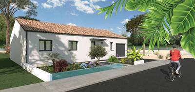 Terrain et maison à Saint-Maixent-sur-Vie en Vendée (85) de 70 m² à vendre au prix de 235900€ - 1
