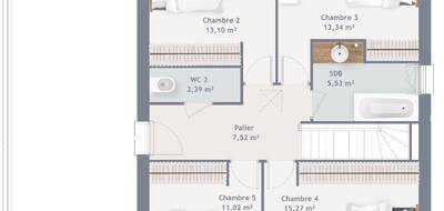 Terrain et maison à Wissous en Essonne (91) de 160 m² à vendre au prix de 685700€ - 4