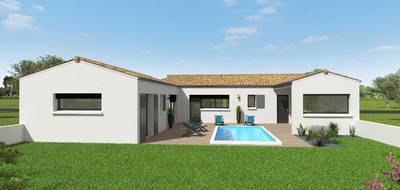 Terrain et maison à Ballon en Charente-Maritime (17) de 133 m² à vendre au prix de 319800€ - 2